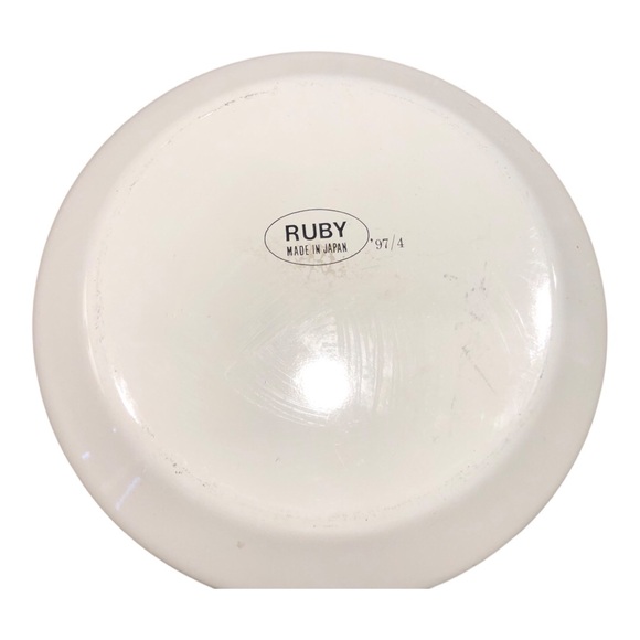 Vintage Cottage Harvest Fairies Enamel Teapot Like New 6 Cup 48 Oz. - Picture 6 of 7